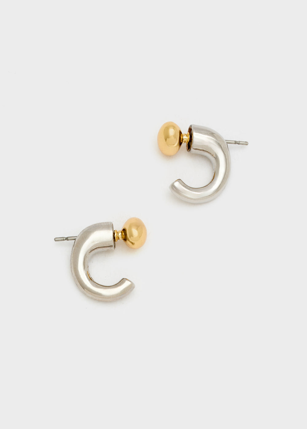 Nalí 2 PIECES LOBE EARRINGS GOLD/SILVER