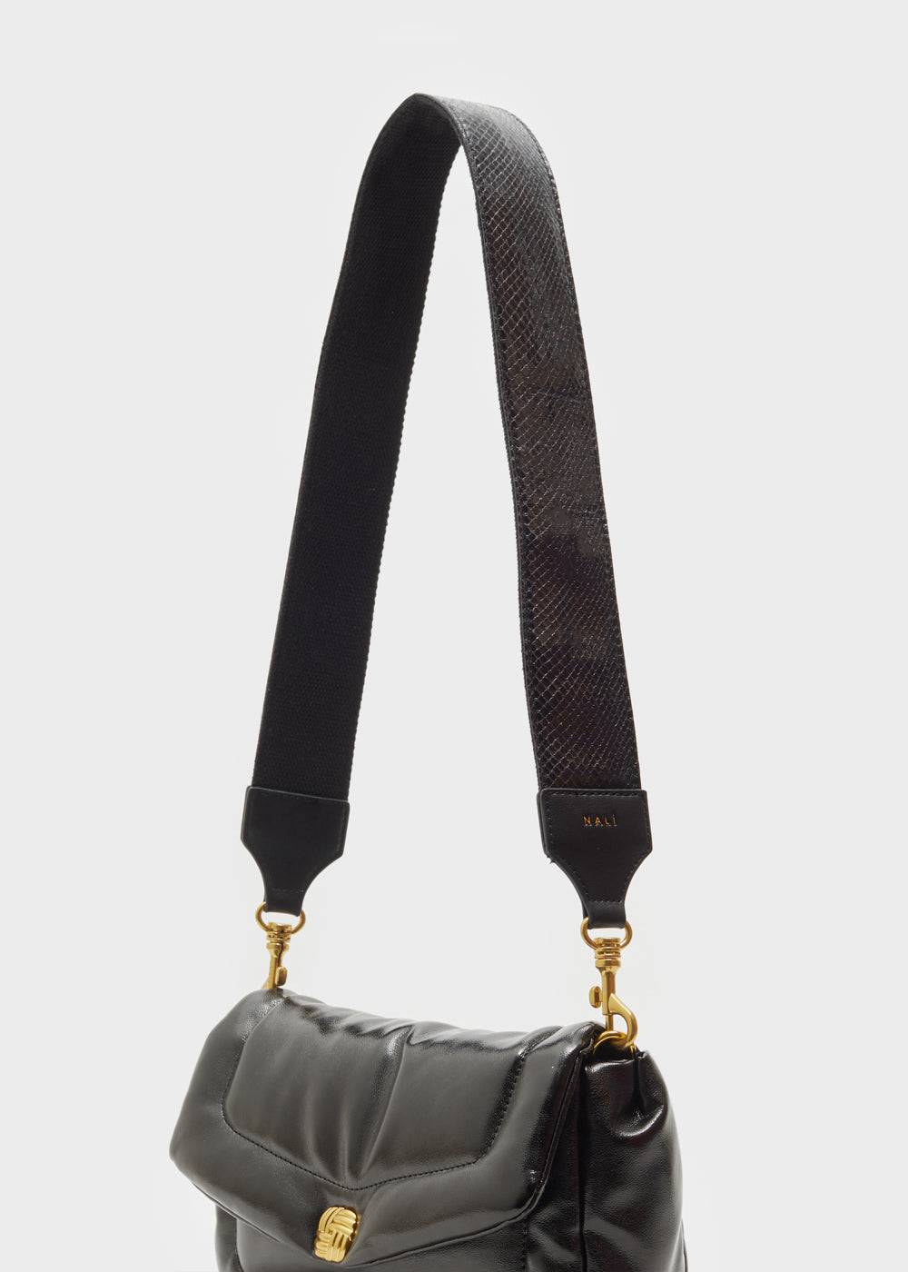 Nalí ADELINA STRAP W/ NERO SNAKE PRINT