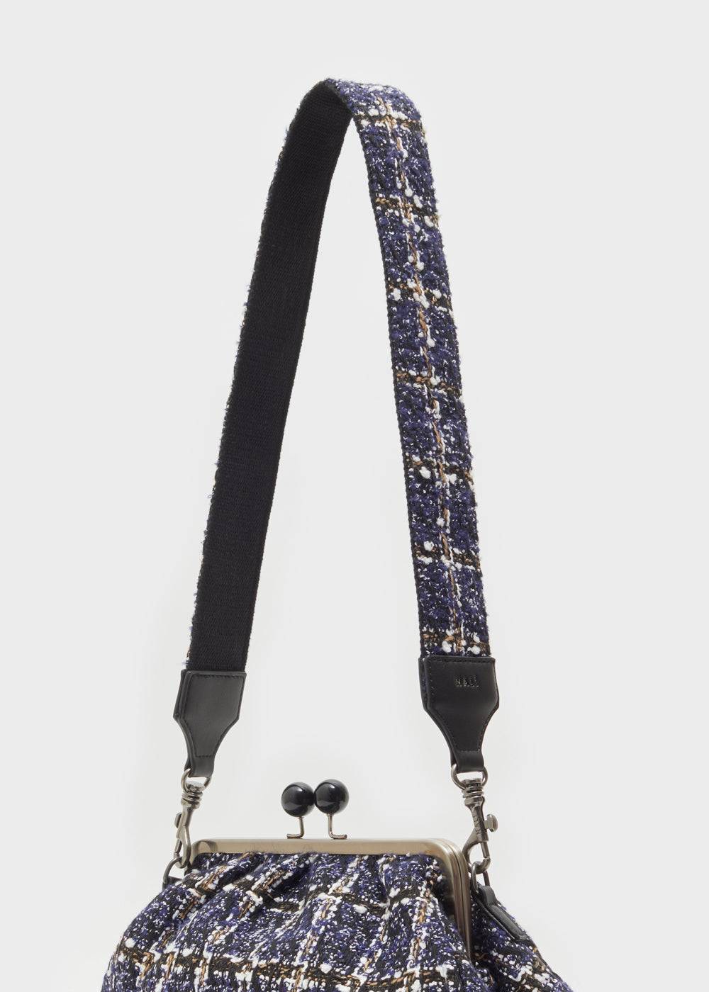 Nalí ALMA STRAP W/ BLUE CHECK FABRIC