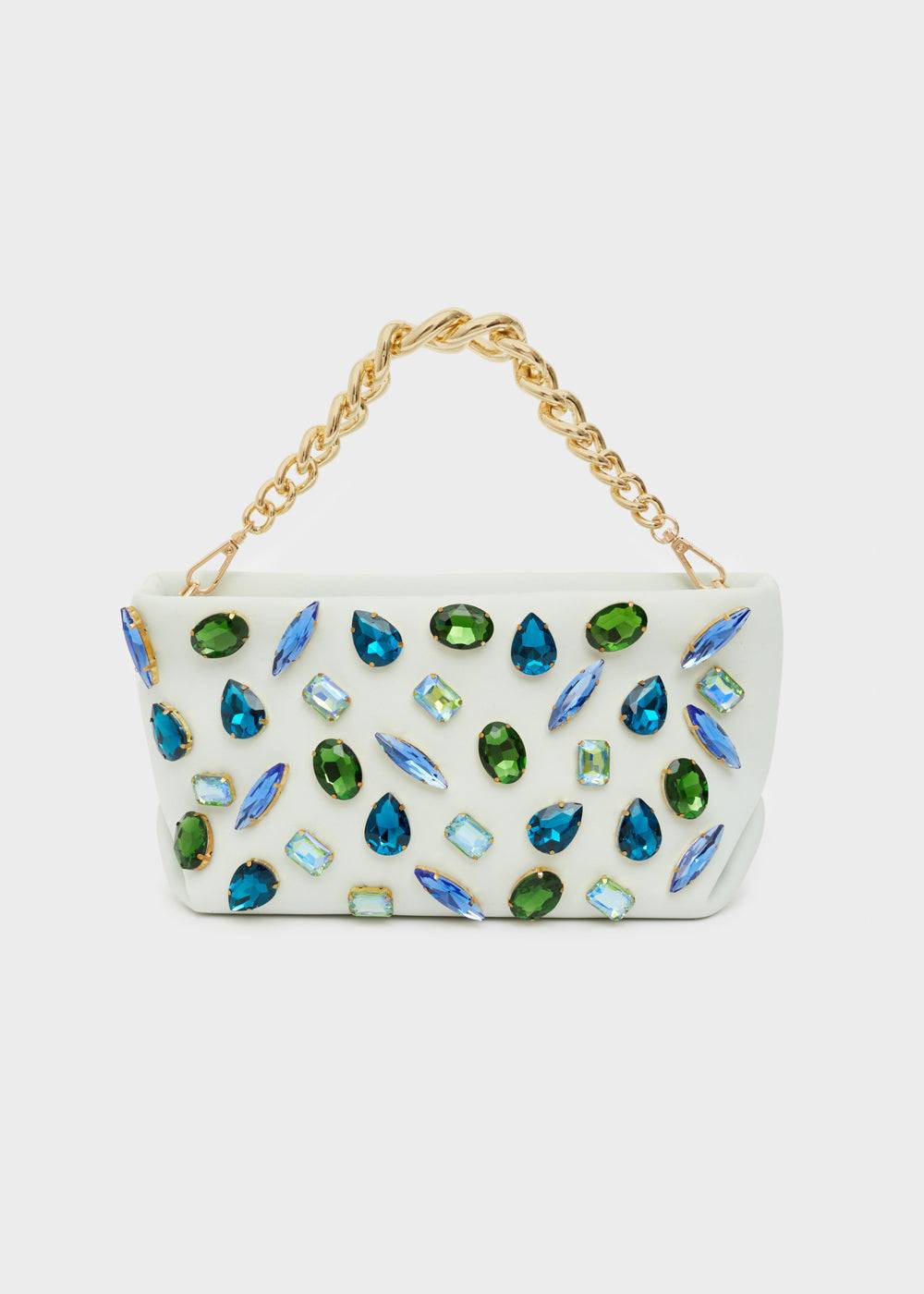 Nalí ANGIE BAG IN NEOPRENE W/ STONES + COLORS
