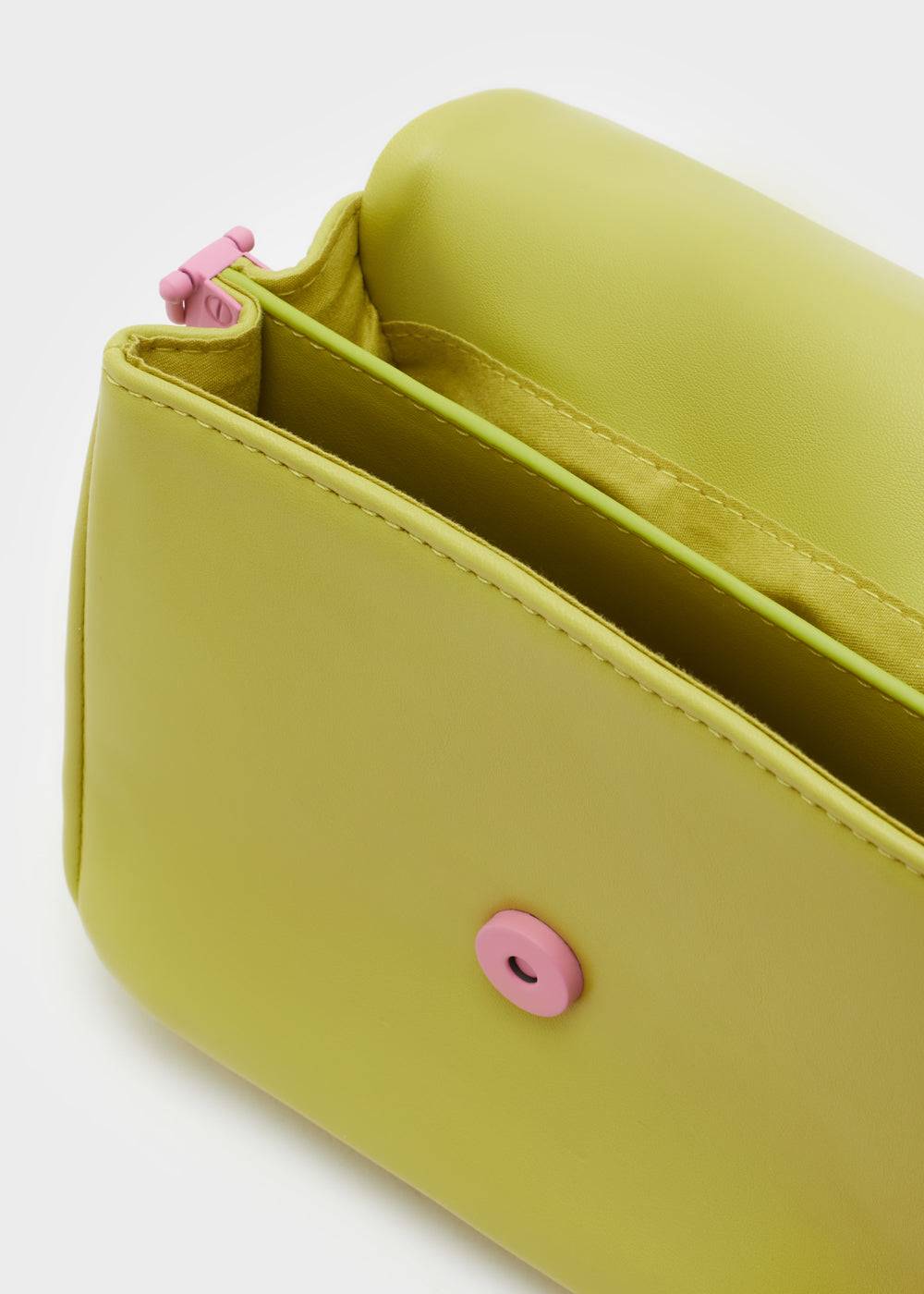 Nalí ARIEL HANDBAG GREEN/PINK