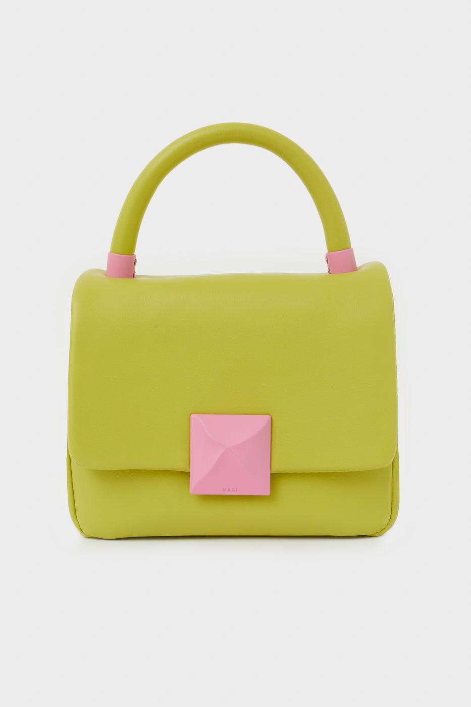 Nalí ARIEL HANDBAG GREEN/PINK