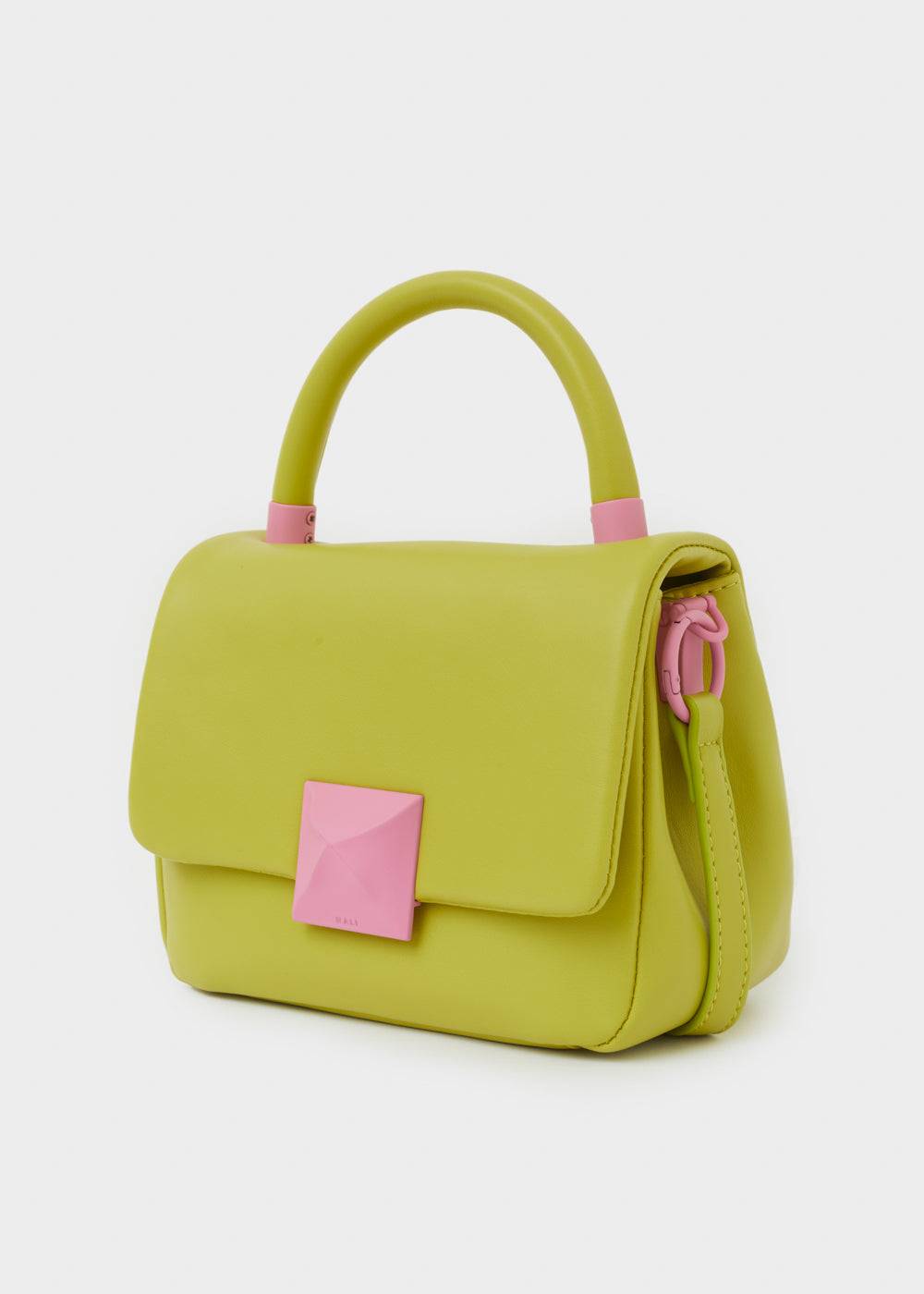 Nalí ARIEL HANDBAG GREEN/PINK