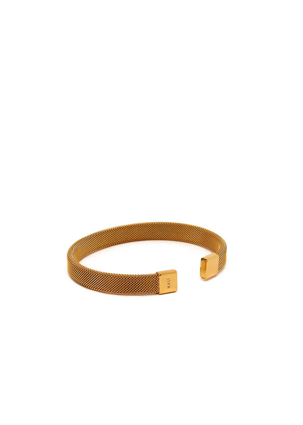Nalí ASSIA BRACELET IN GOLD STAINLESS STEEL