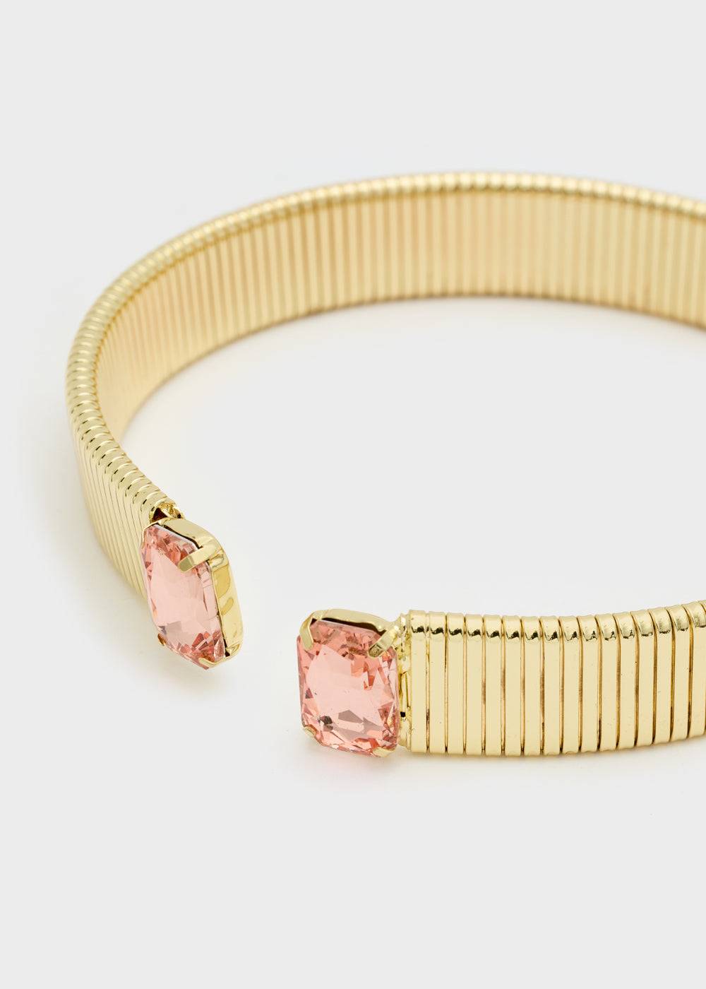 Nalí ATHENA GOLD NECKLACE W/ STONES + COLORS