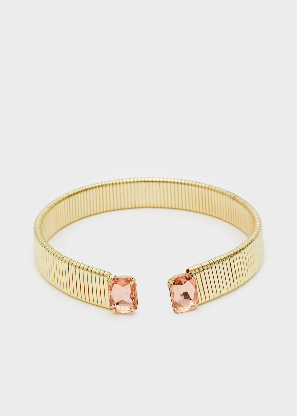 Nalí ATHENA GOLD NECKLACE W/ STONES + COLORS