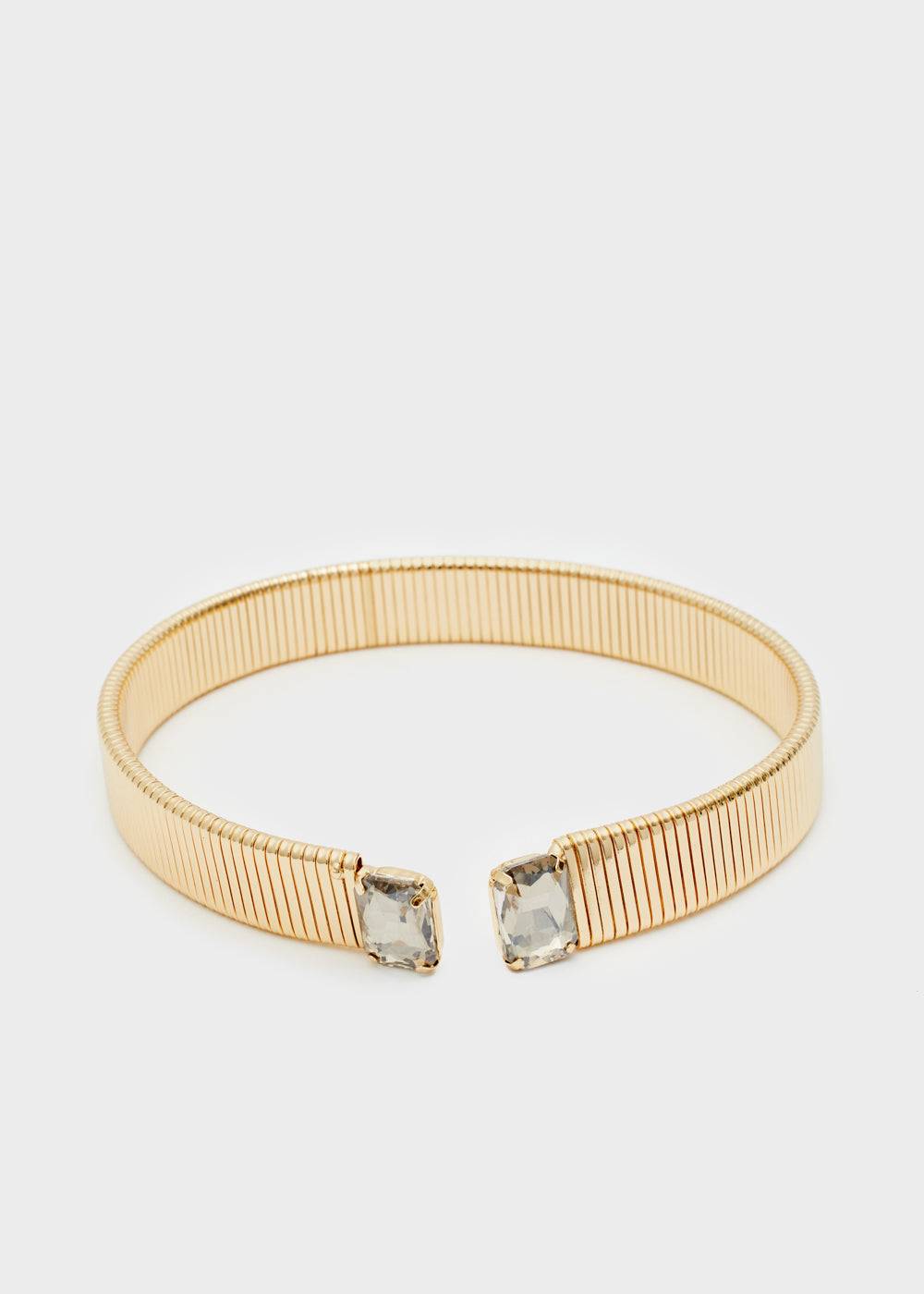 Nalí ATHENA GOLD NECKLACE W/ STONES + COLORS