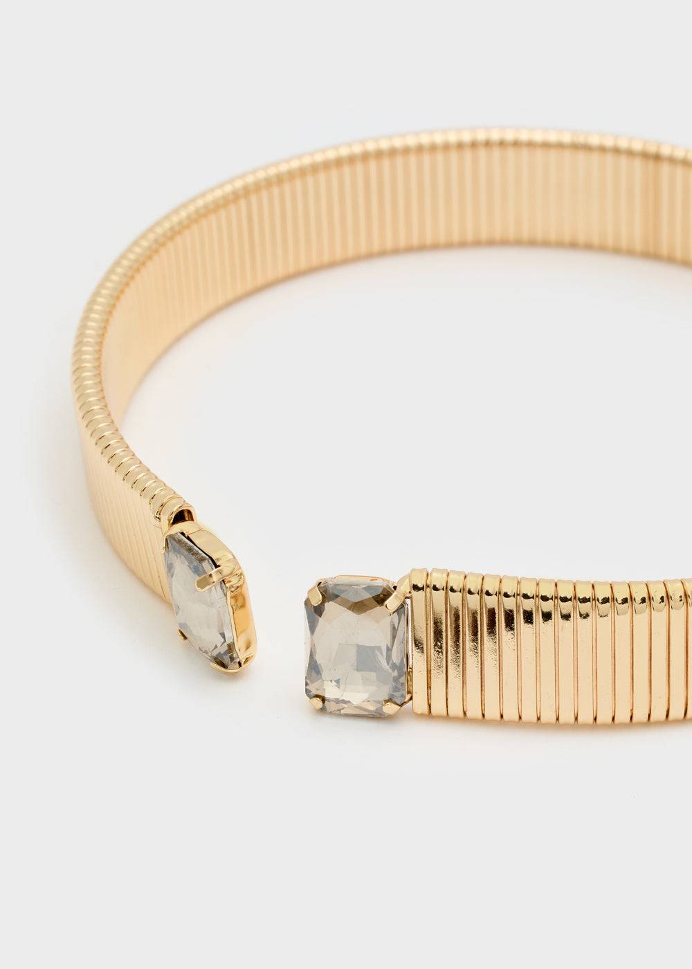 Nalí ATHENA GOLD NECKLACE W/ STONES + COLORS