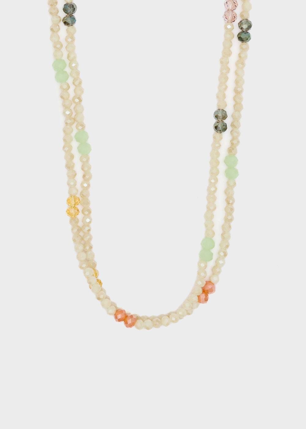 Nalí AURA LONG NECKLACE W/ BEADS + COLORS