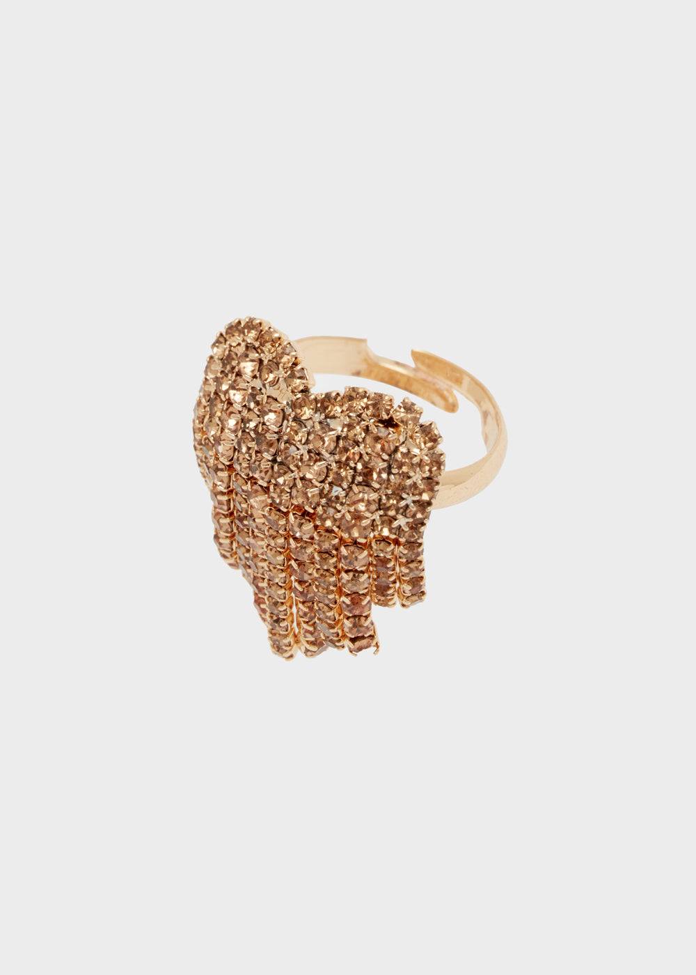 Nalí BABY HEART RING W/ STONES + COLORS