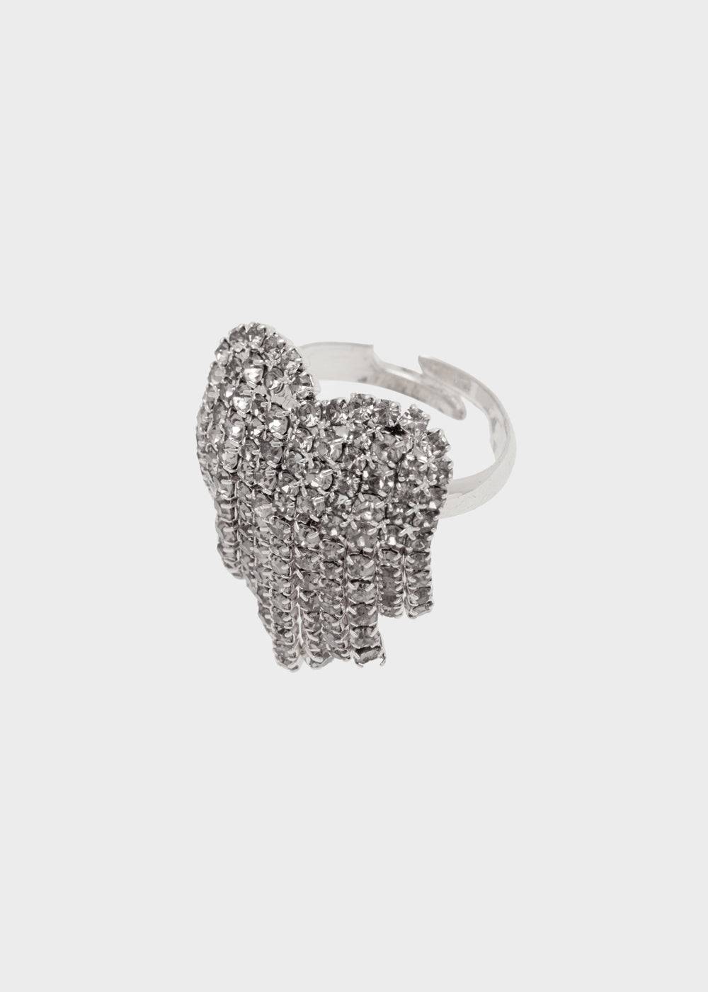 Nalí BABY HEART RING W/ STONES + COLORS