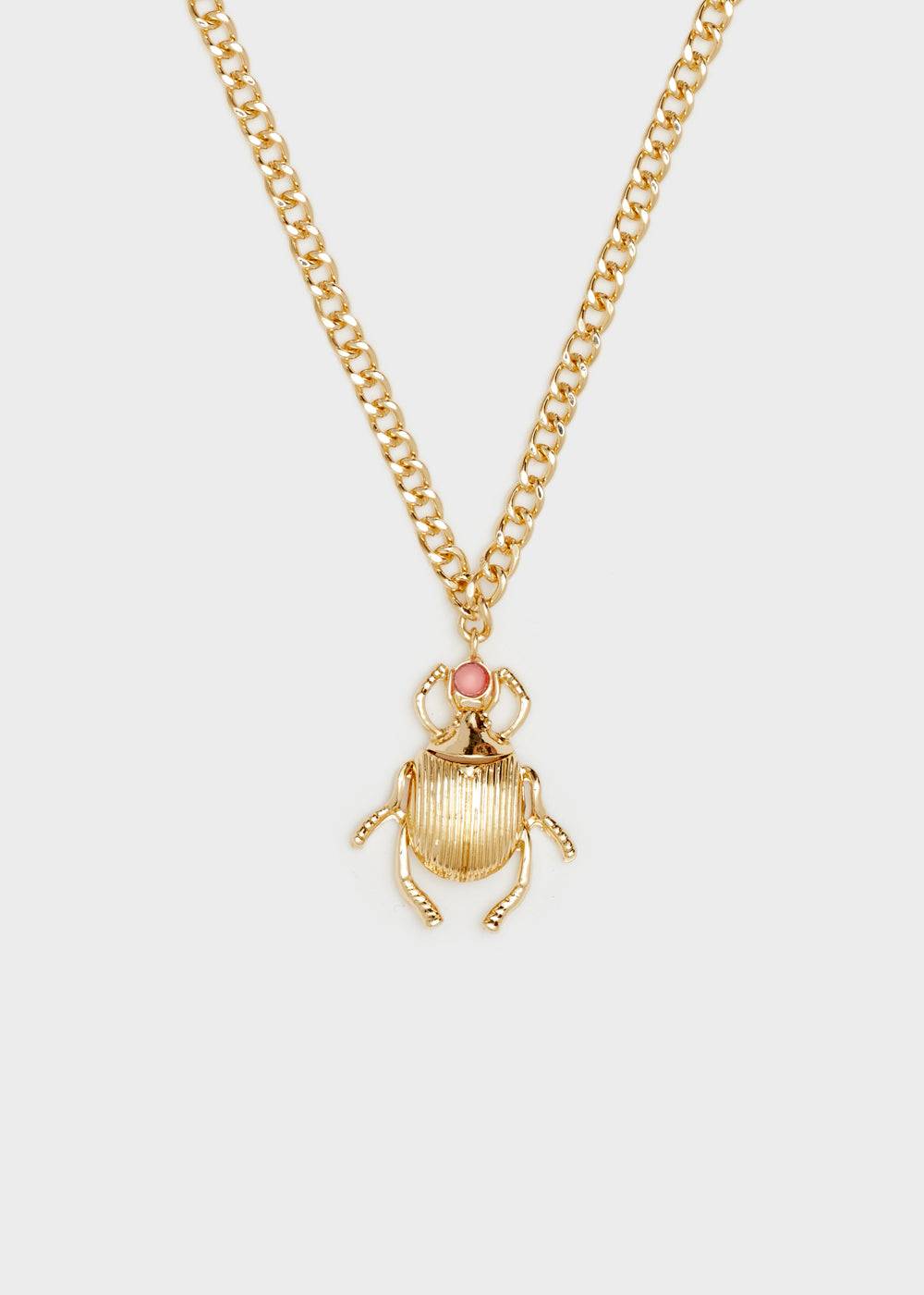 Nalí BEETLE CHAIN NECKLACE