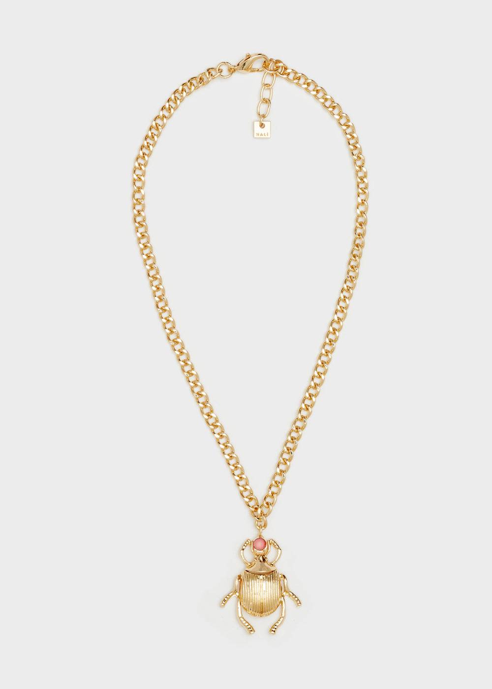 Nalí BEETLE CHAIN NECKLACE
