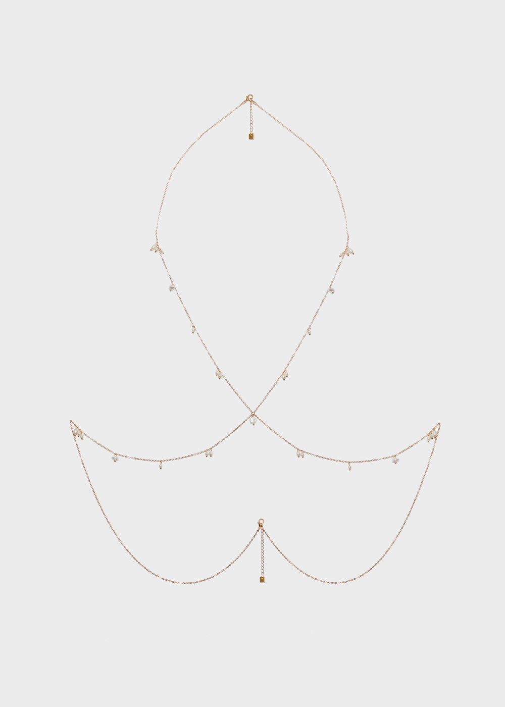 Nalí BODY CHAIN WITH PEARLS