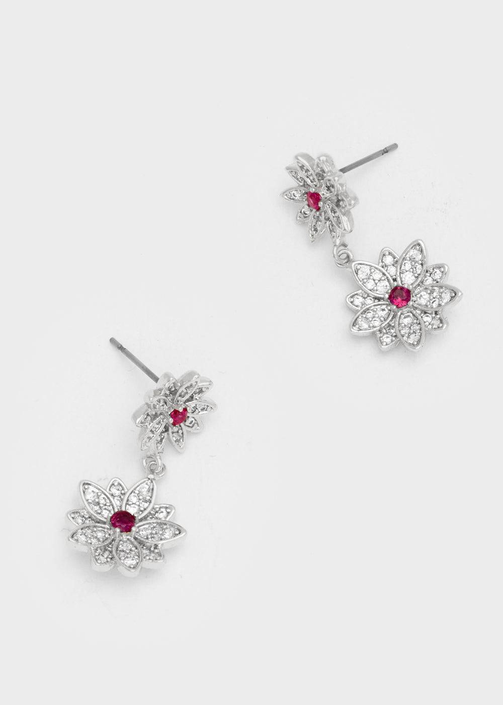 Nalí BOUQUET EARRINGS W/ STONES + COLORS