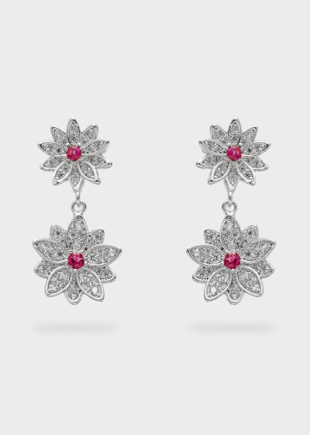 Nalí BOUQUET EARRINGS W/ STONES + COLORS