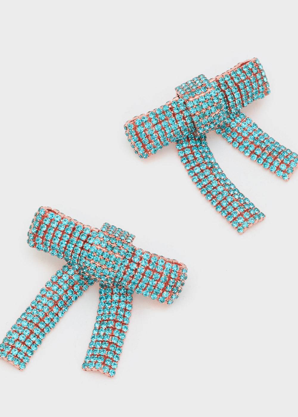 Nalí BOWS EARRINGS W STONES + COLORS