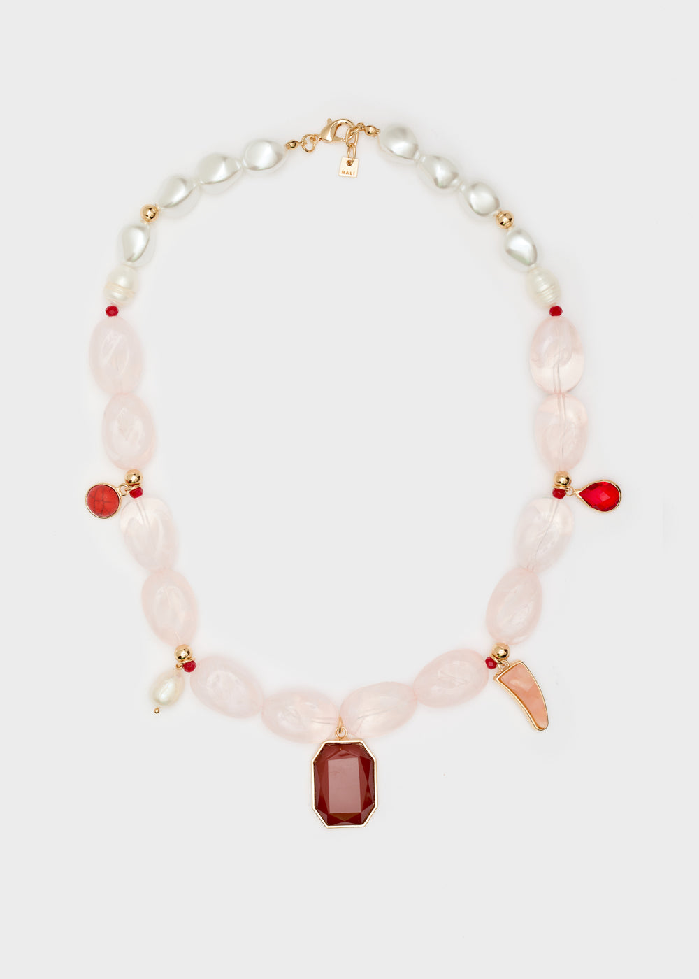 Nalí BRINA NECKLACE IN RESIN + COLORS