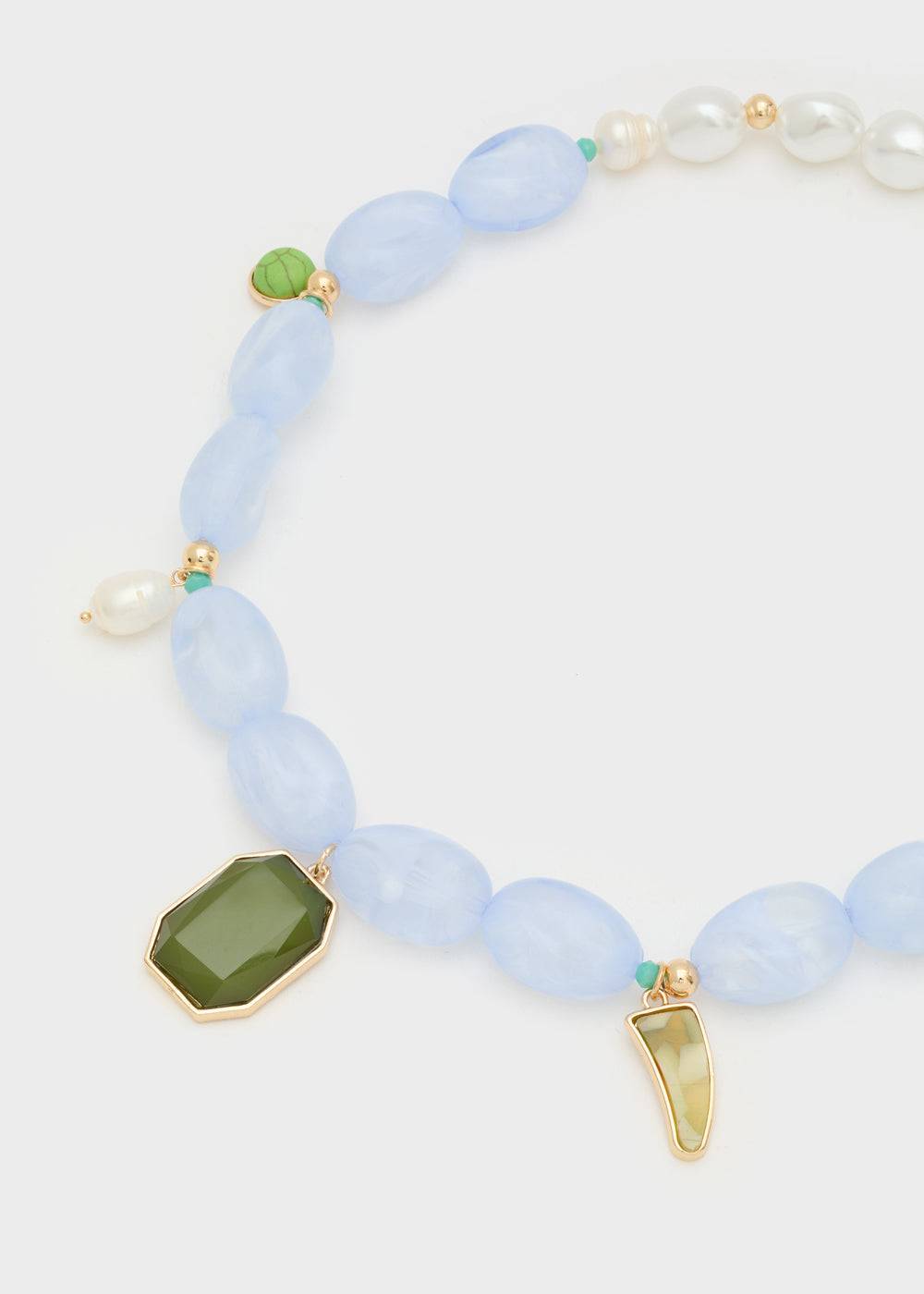 Nalí BRINA NECKLACE IN RESIN + COLORS