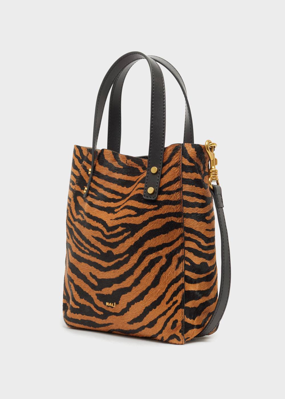 Nalí CHANTAL BAG IN RELA LEATHER ZEBRA