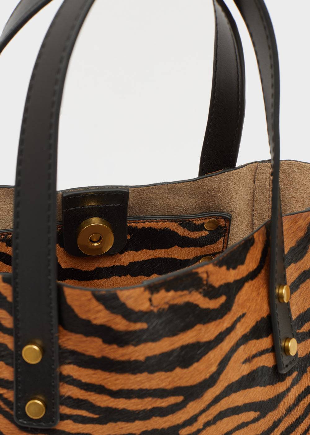 Nalí CHANTAL BAG IN RELA LEATHER ZEBRA