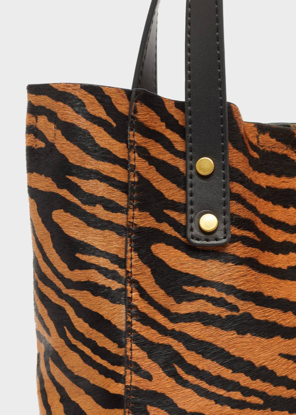 Nalí CHANTAL BAG IN RELA LEATHER ZEBRA