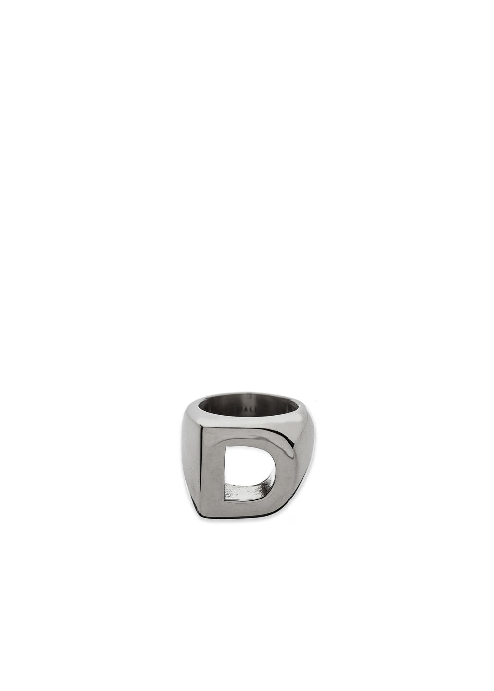 Nalí CHUNKY SILVER RING LETTER SIZE II + LETTERS