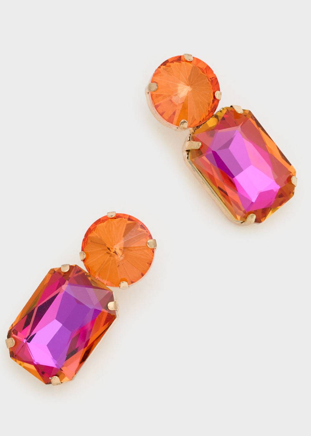 Nalí CINCIN CLIP EARRINGS W/ STONES + COLORS