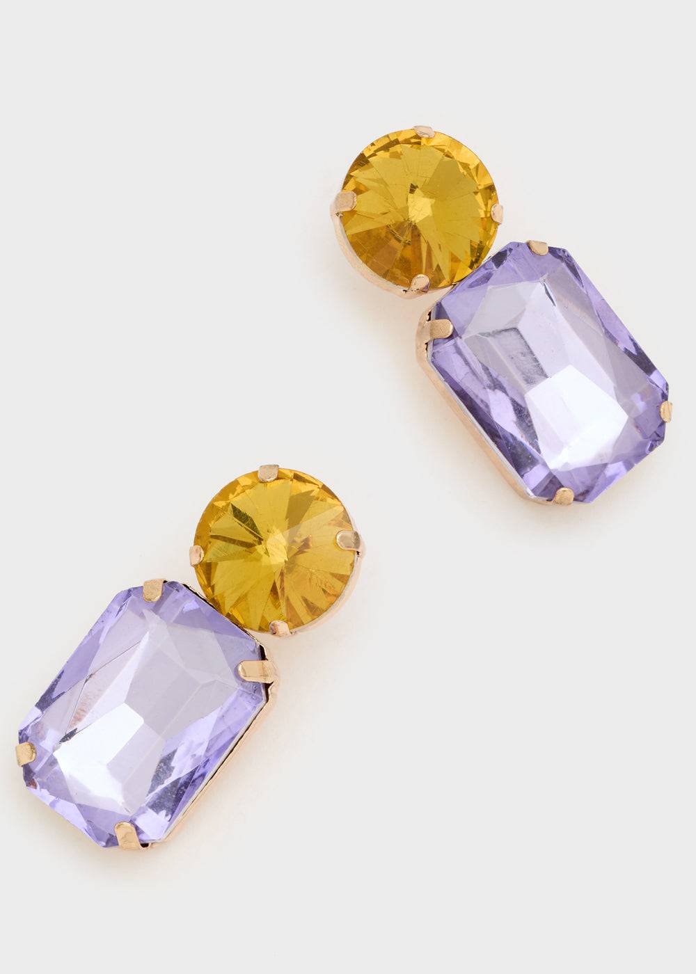 Nalí CINCIN CLIP EARRINGS W/ STONES + COLORS