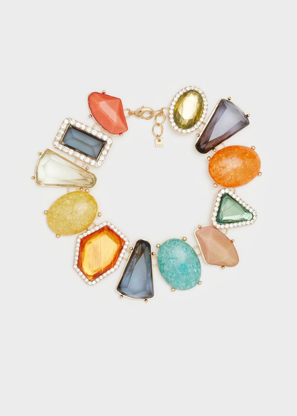 Nalí DENISE NECKLACE W/ MIX STONES + COLORS