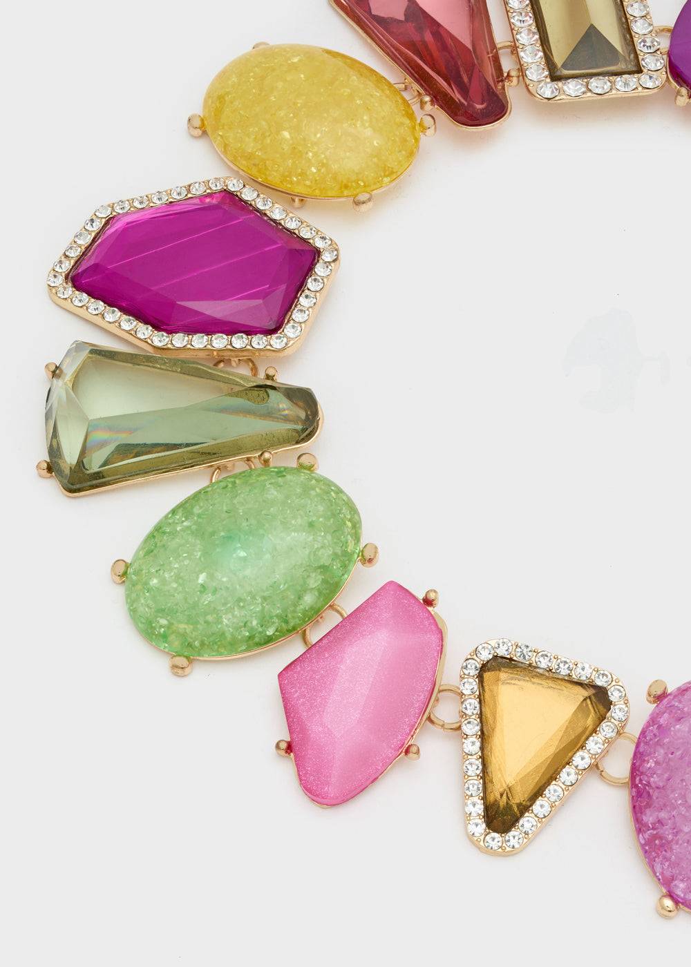 Nalí DENISE NECKLACE W/ MIX STONES + COLORS