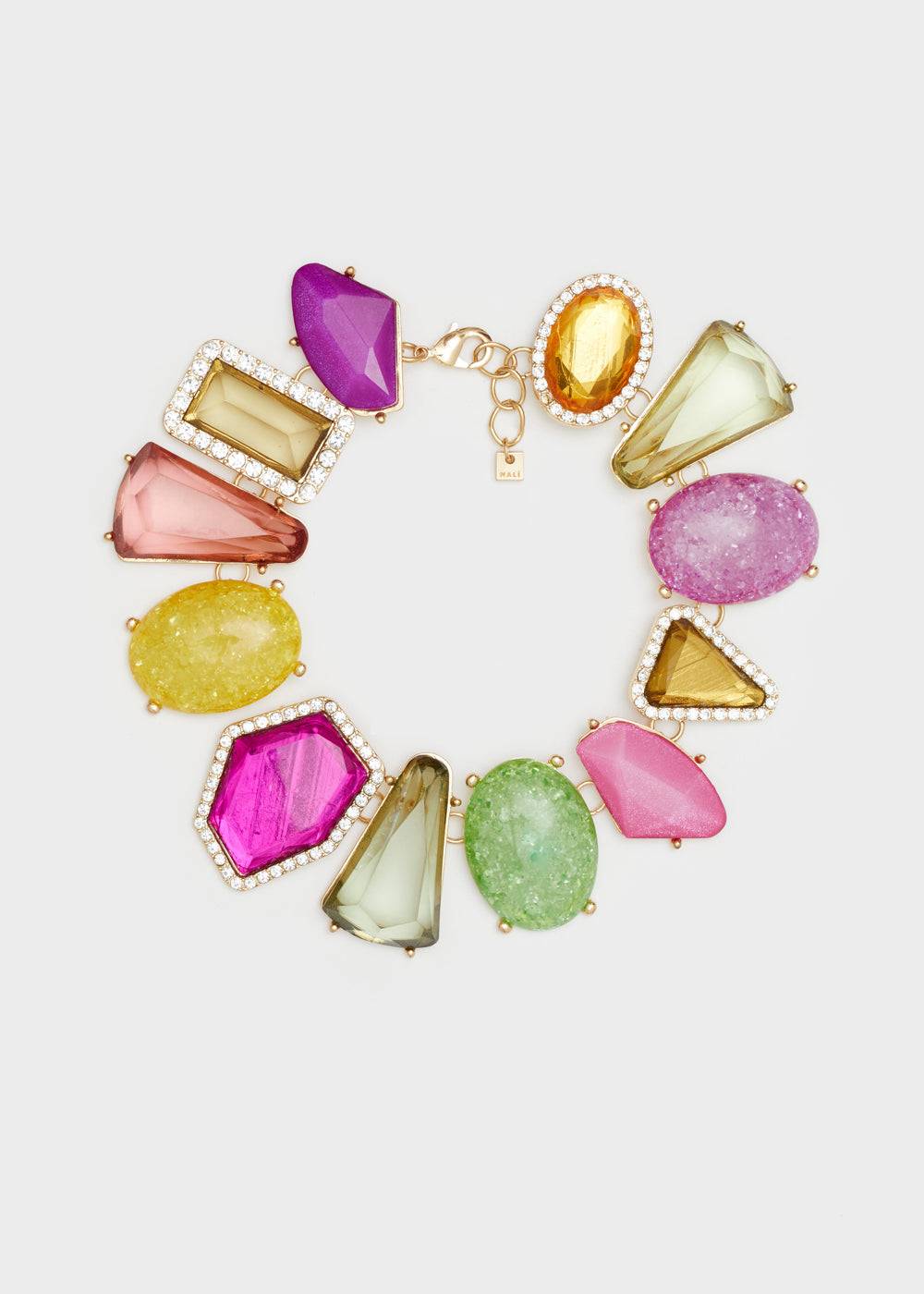 Nalí DENISE NECKLACE W/ MIX STONES + COLORS