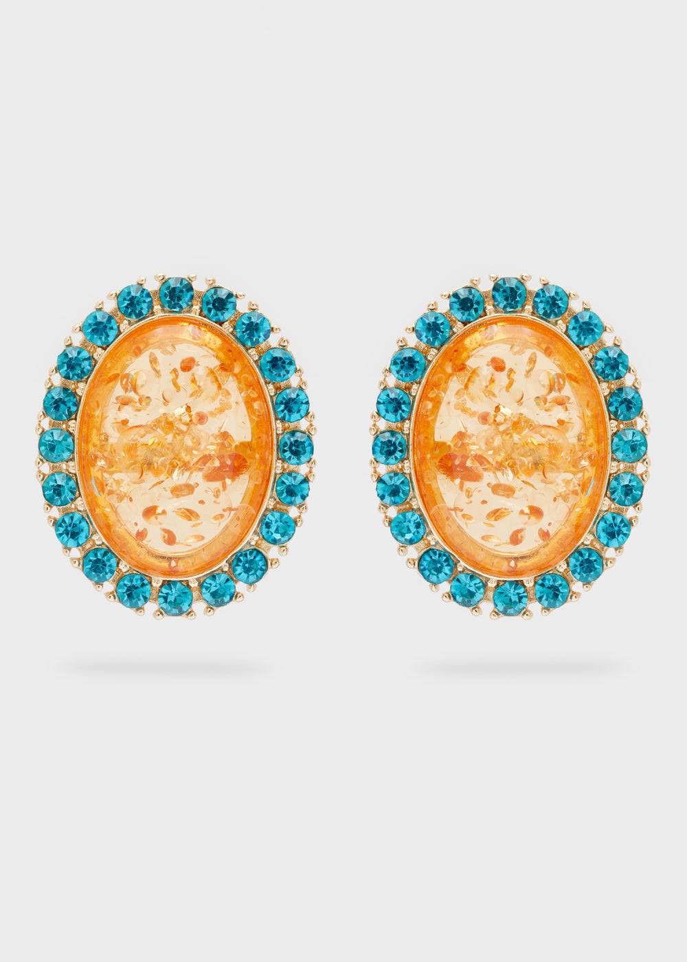 Nalí DENISE OVAL EARRINGS + COLORS