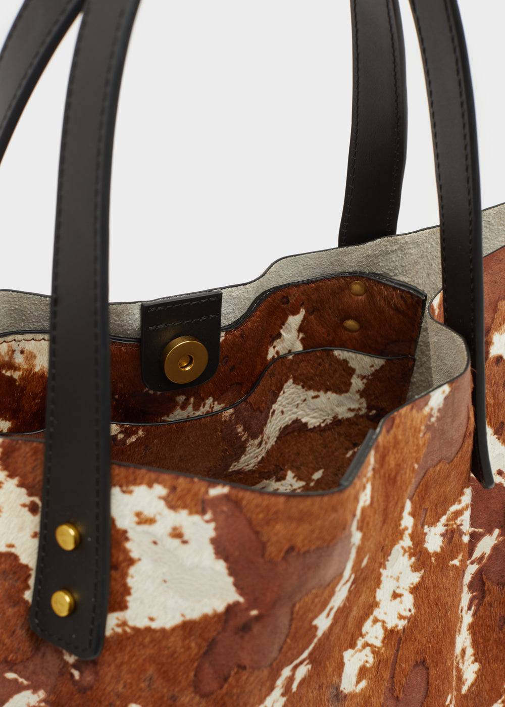 Nalí DESIRE TOTE BAG IN REAL LEATHER COW