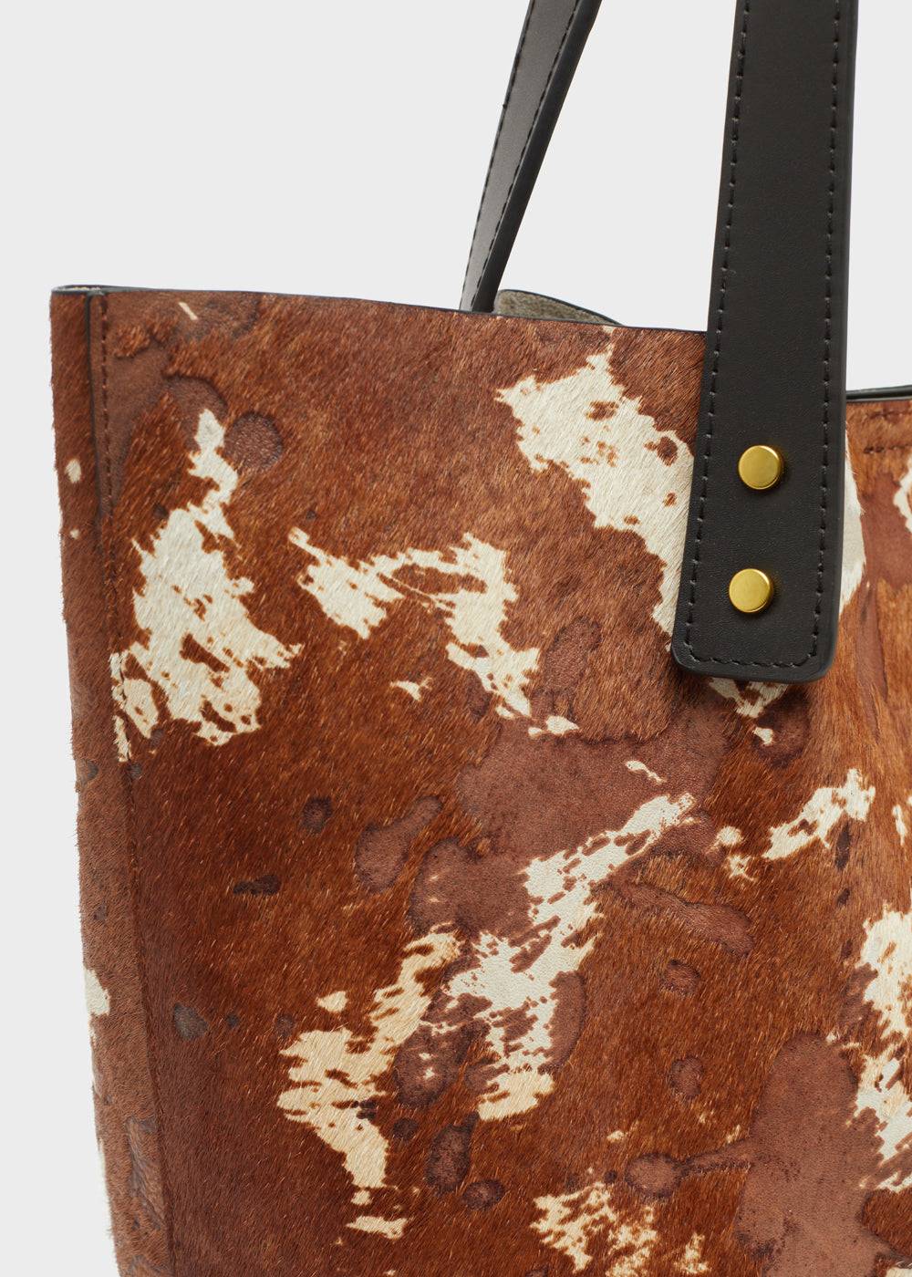 Nalí DESIRE TOTE BAG IN REAL LEATHER COW