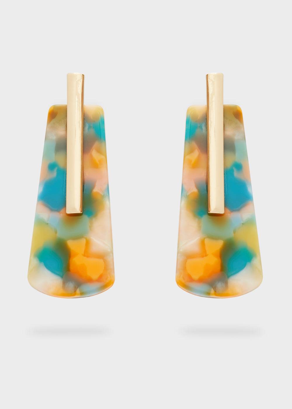 Nalí DIANA EARRINGS IN RESIN + COLORS