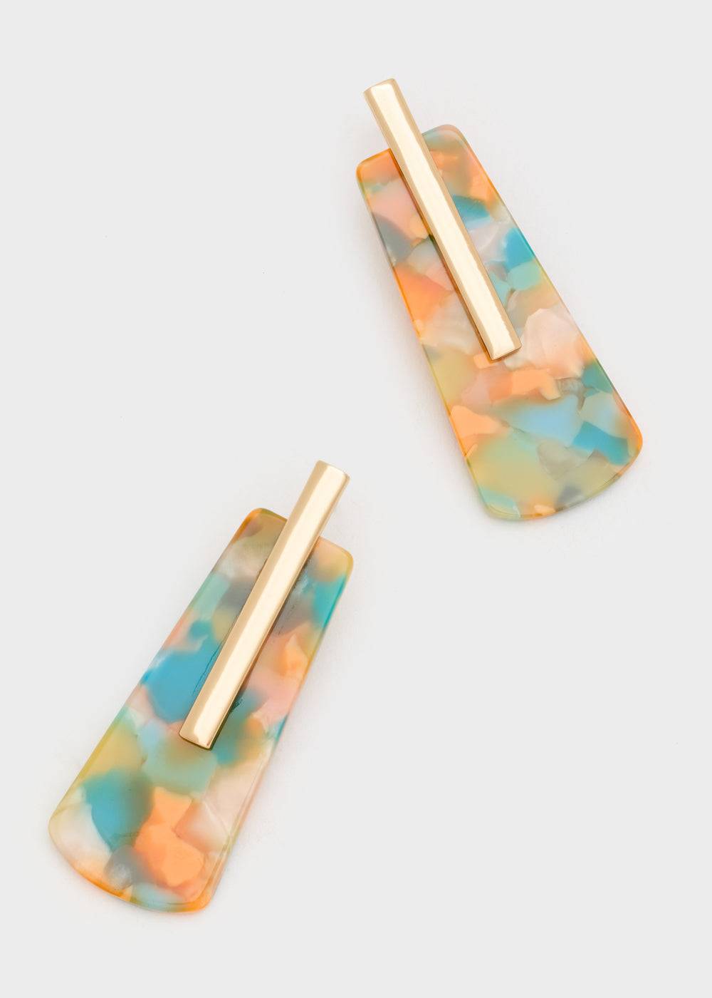 Nalí DIANA EARRINGS IN RESIN + COLORS