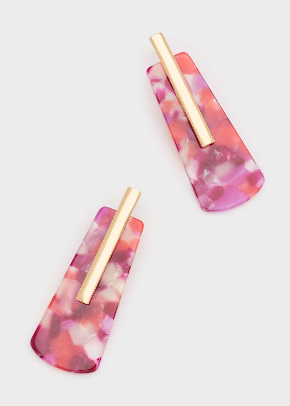 Nalí DIANA EARRINGS IN RESIN + COLORS