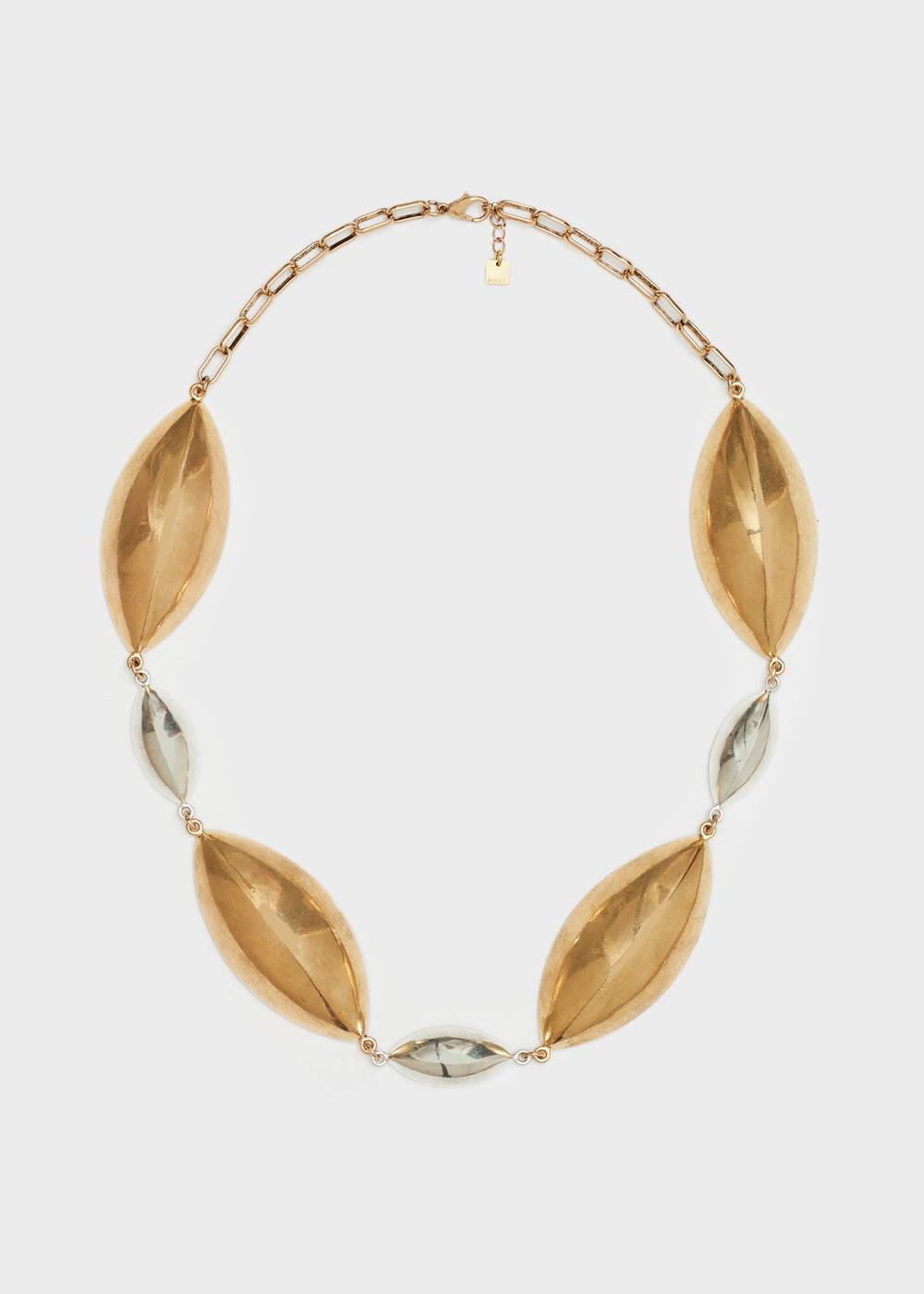 Nalí DUNE NECKLACE GOLD+SILVER