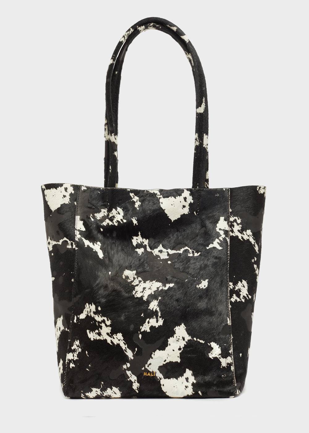 Nalí ELLA SHOULDER BAG IN REAL LEATHER COW