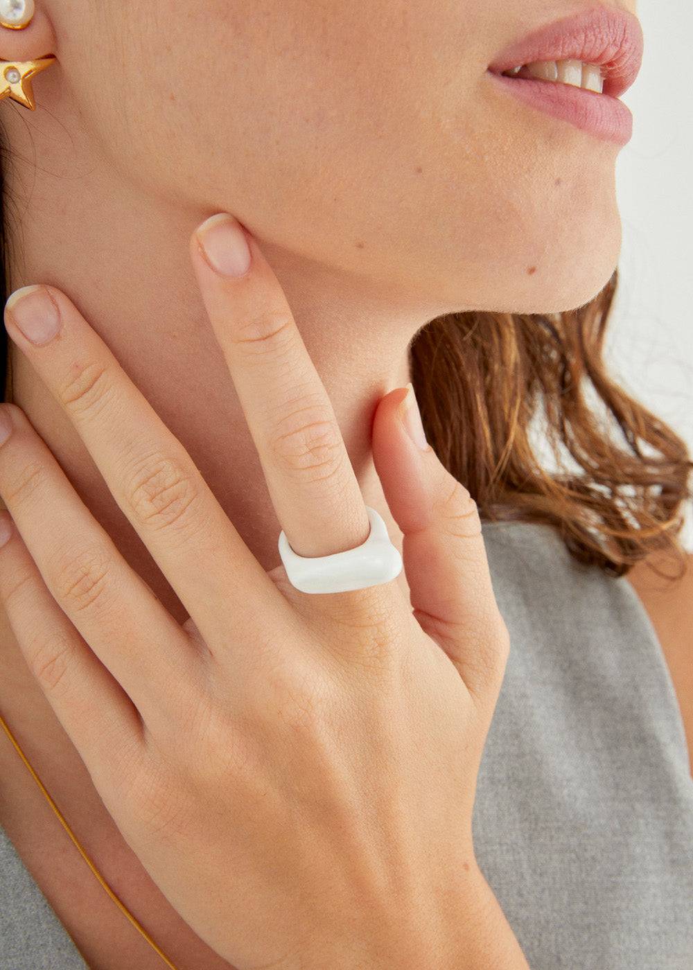 Nalí ERYN ENAMEL RING + COLORS