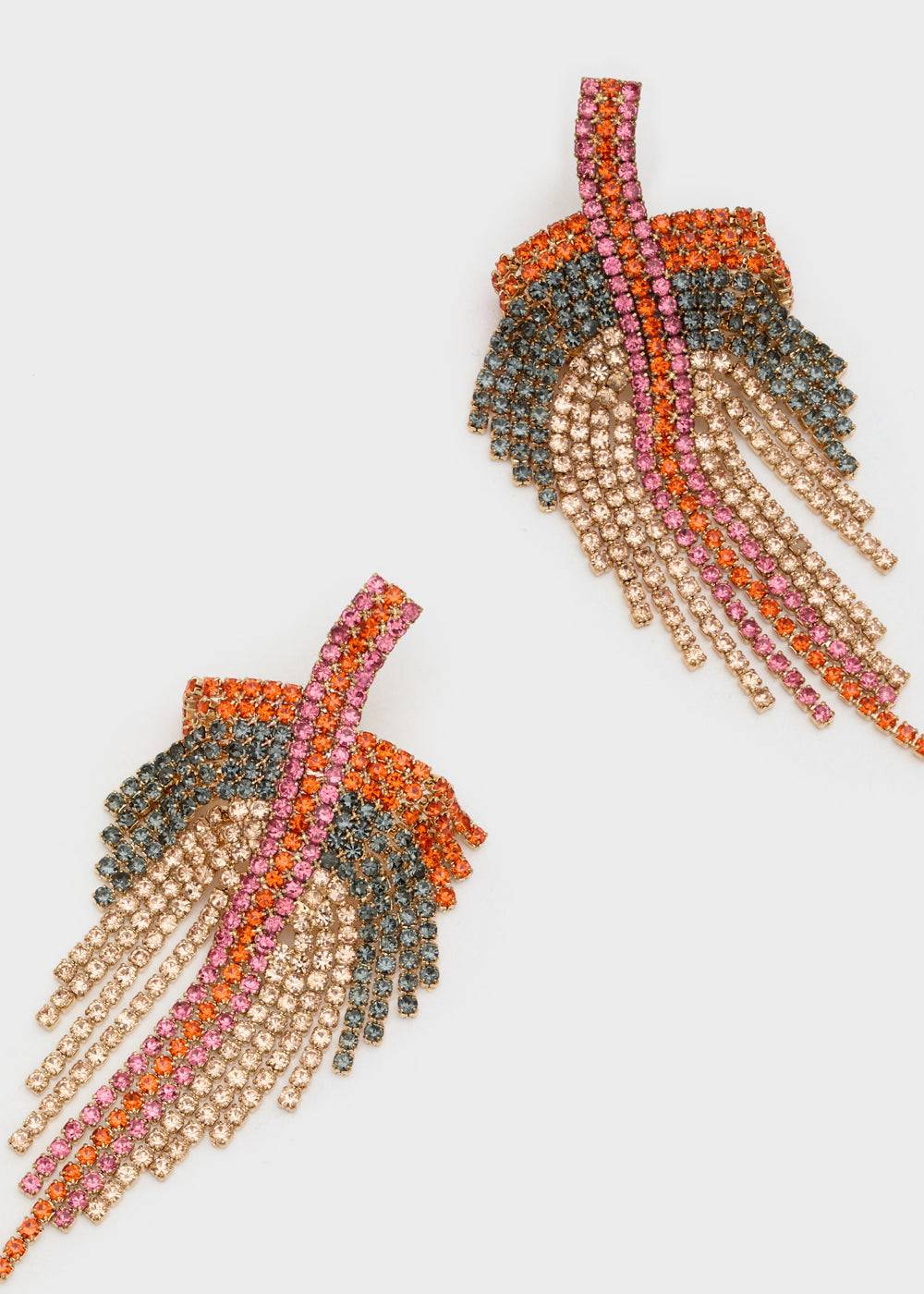 Nalí FANCY LONG EARRINGS W/ + COLORS