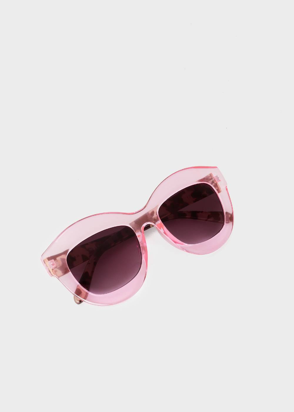 Nalí FANNY ROUND PINK SUNGLASSES