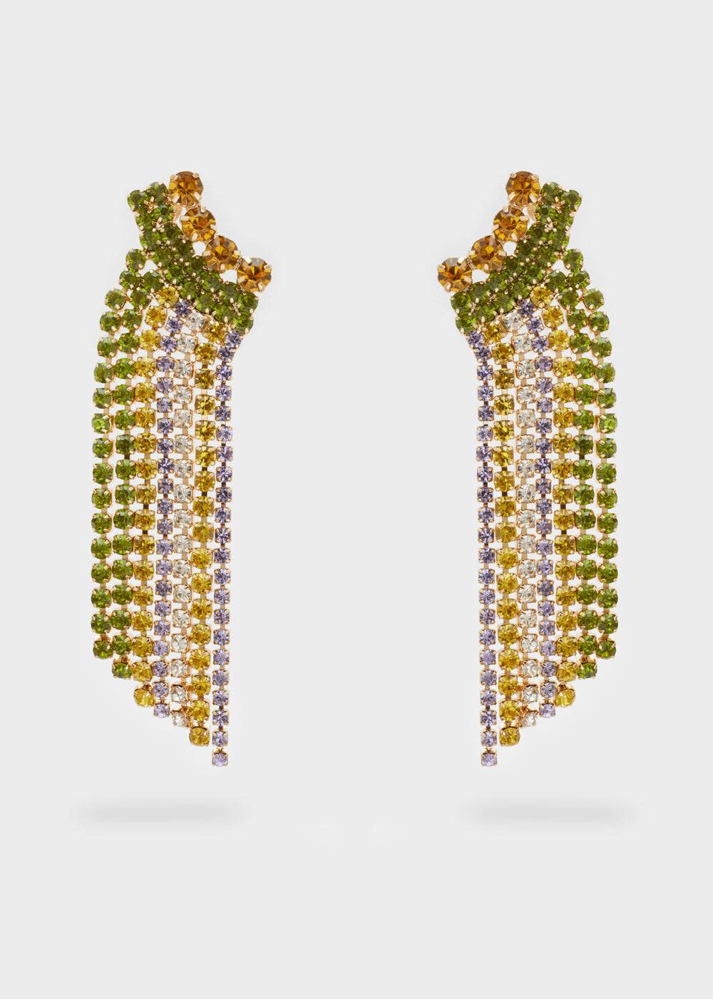 Nalí FESTA EARRINGS W/ STONES + COLORS