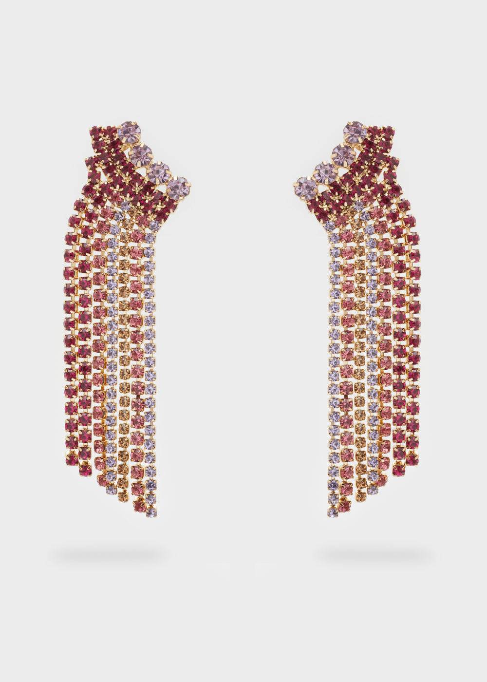 Nalí FESTA EARRINGS W/ STONES + COLORS