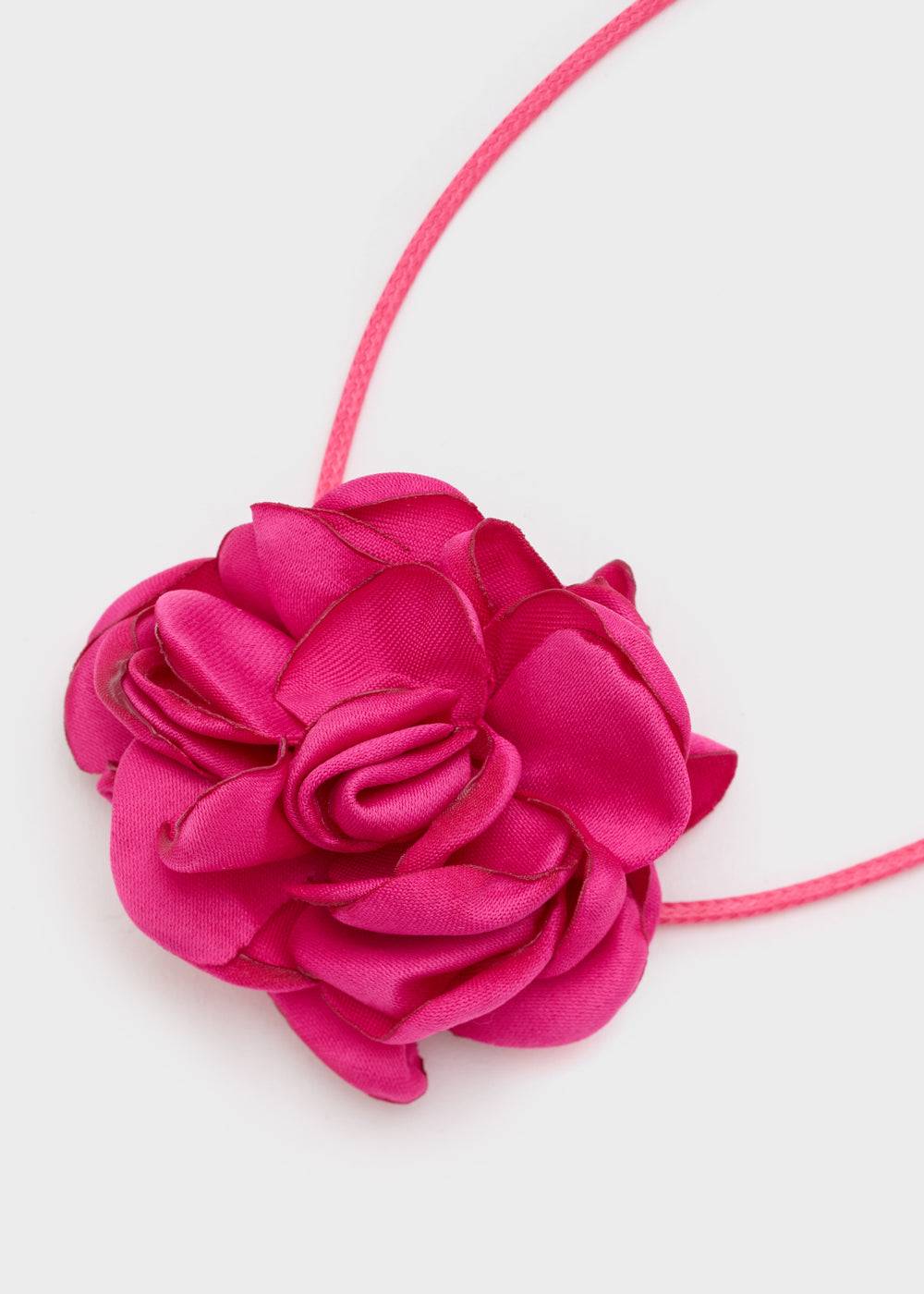 Nalí FIORE NECKLACE IN FABRIC + COLORS