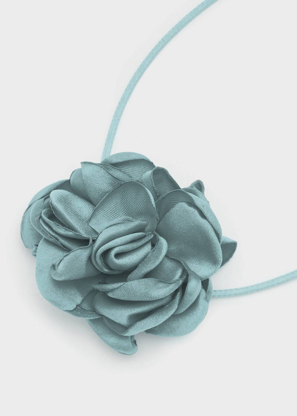 Nalí FIORE NECKLACE IN FABRIC + COLORS