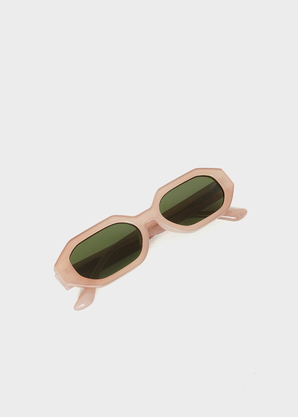 Nalí FLAVIA RECTANGULAR BEIGE SUNGLASSES
