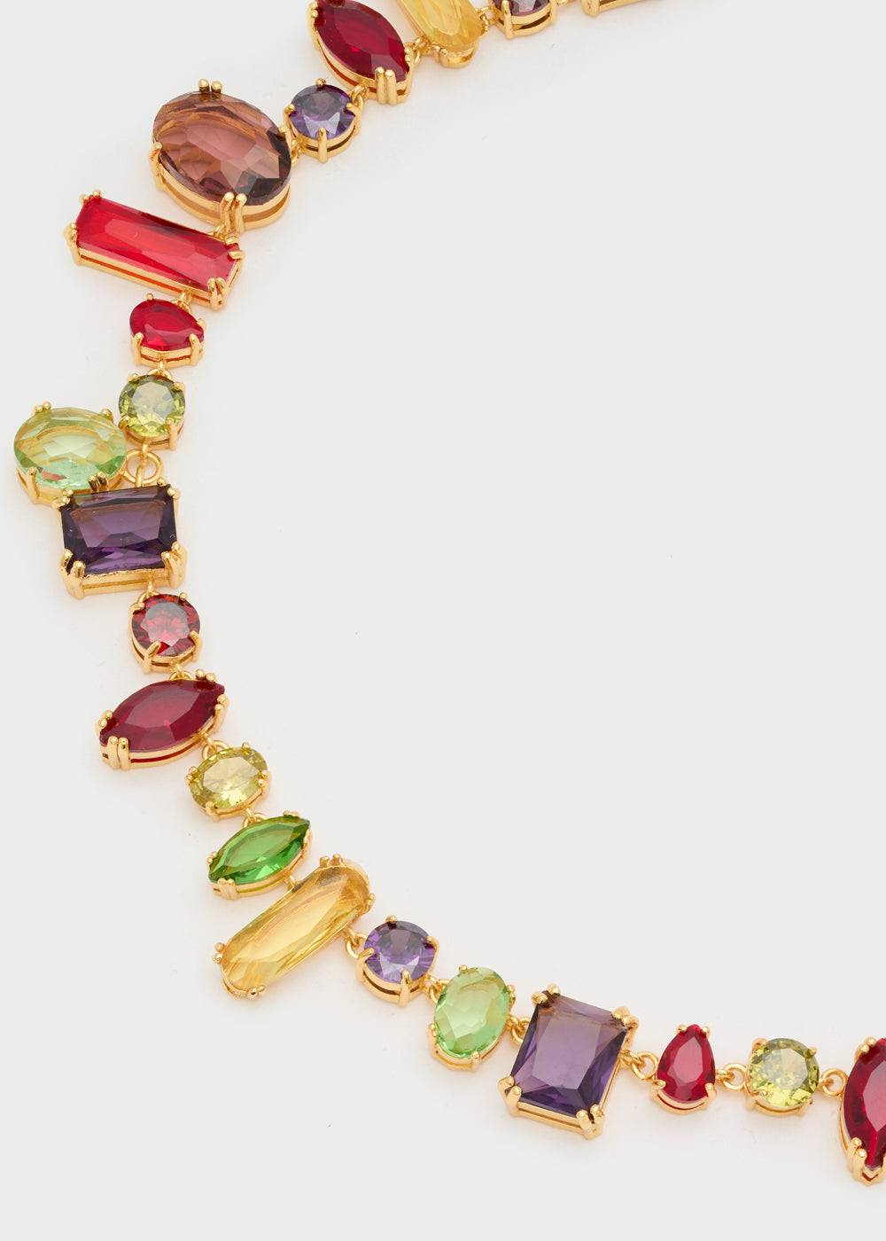 Nalí FRANCINE NECKLACE W/ STONES + COLORS