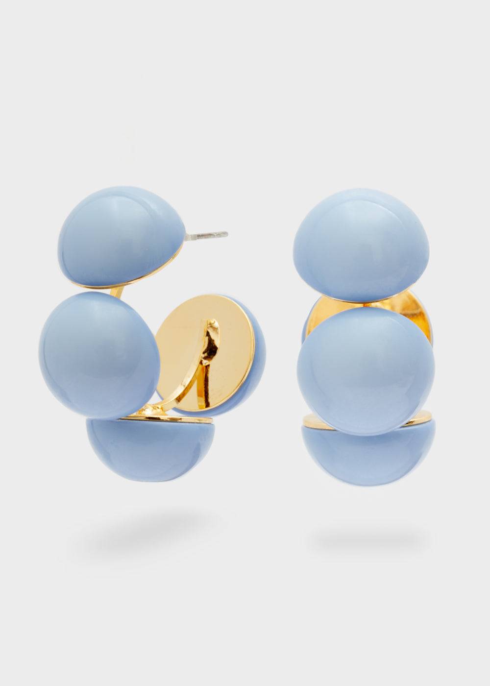 Nalí GILDA HOOP EARRINGS + COLORS